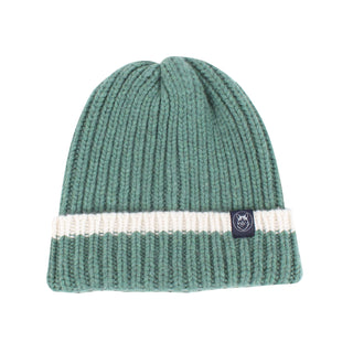 Women's Rib Knit Contrast Tip Beanie