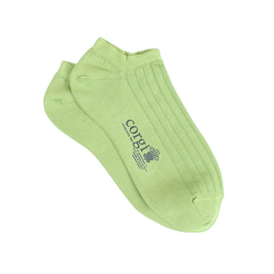 mens green trainer socks