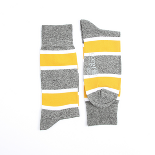 Men's Marl Stripe Cotton Socks