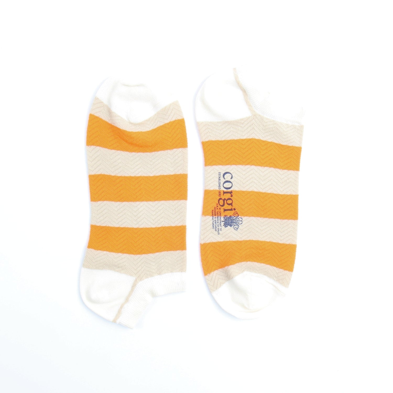 Men's Neon Cotton Trainer Socks