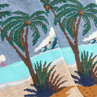 Men's Desert Island Cotton Socks