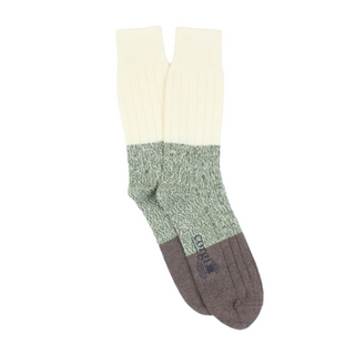 Men's Colour Block Wool & Cotton Socks