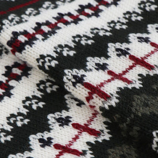 Men's Fair Isle Wool & Cotton Sock