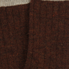 Close-up of rust fabric 