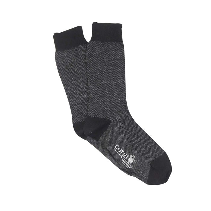 Men's Herringbone Merino Wool Socks