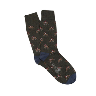 Men's Horse Rider Icon Merino Wool Socks
