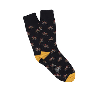 Men's Horse Rider Icon Merino Wool Socks
