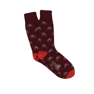 Men's Horse Rider Icon Merino Wool Socks