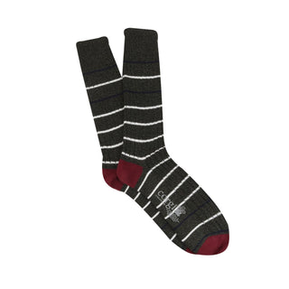 Men's Fine Stripe Pure Cotton Socks