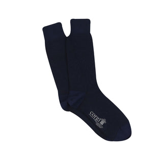 Men's Formal Shadow Rib Striped Cotton Socks