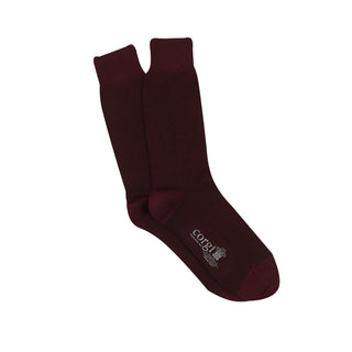 Men's Formal Shadow Rib Cotton Socks