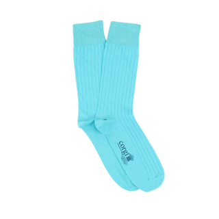 Men's Brecon Ribbed Cotton Socks