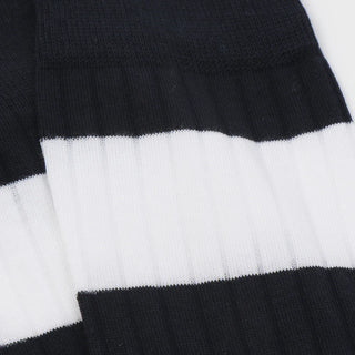 Men's Rugby Stripe Cotton Socks