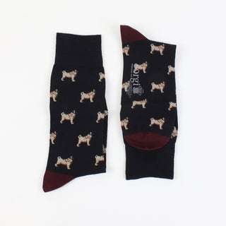 Men's Pug Cotton Socks