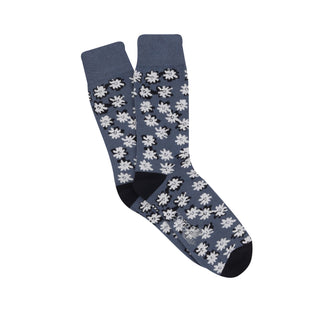 Men's Floral Cotton Socks