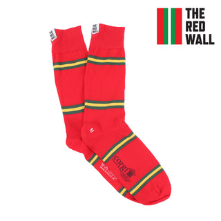 Red Wall Welsh Fan Cotton Socks