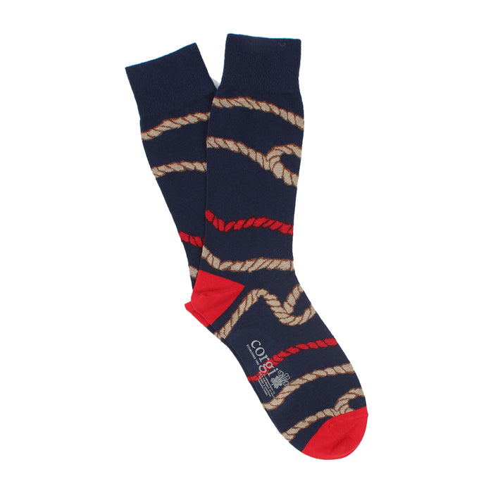 Men's Sailor Rope Cotton Socks