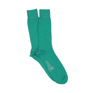 Men's Mercerised Cotton Socks Emerald