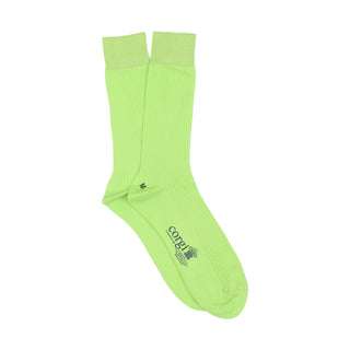Men's Mercerised Cotton Socks Lime