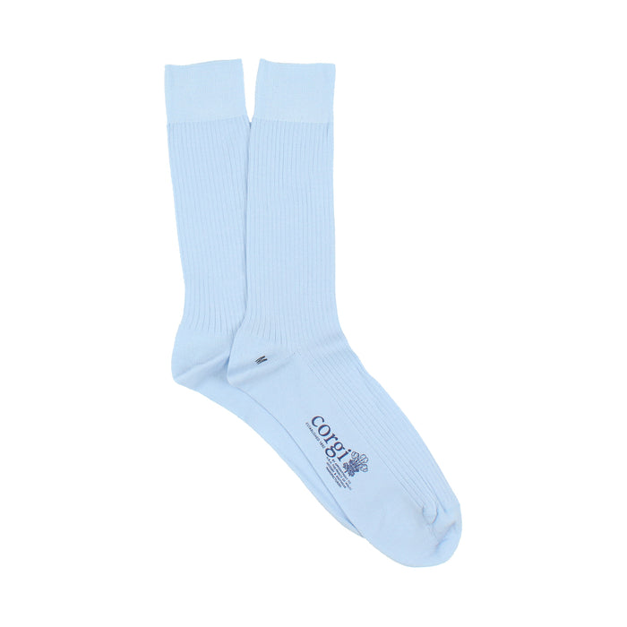 Men's Mercerised Cotton Socks Sky