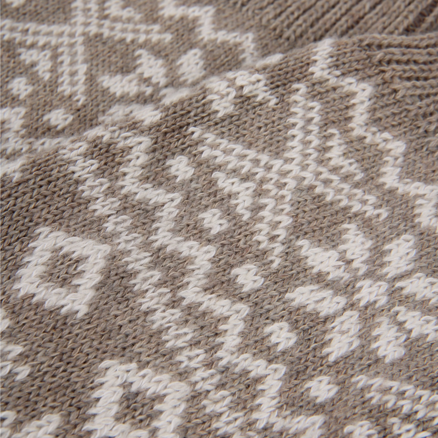 Women's Cashmere & Cotton Fair Isle Socks