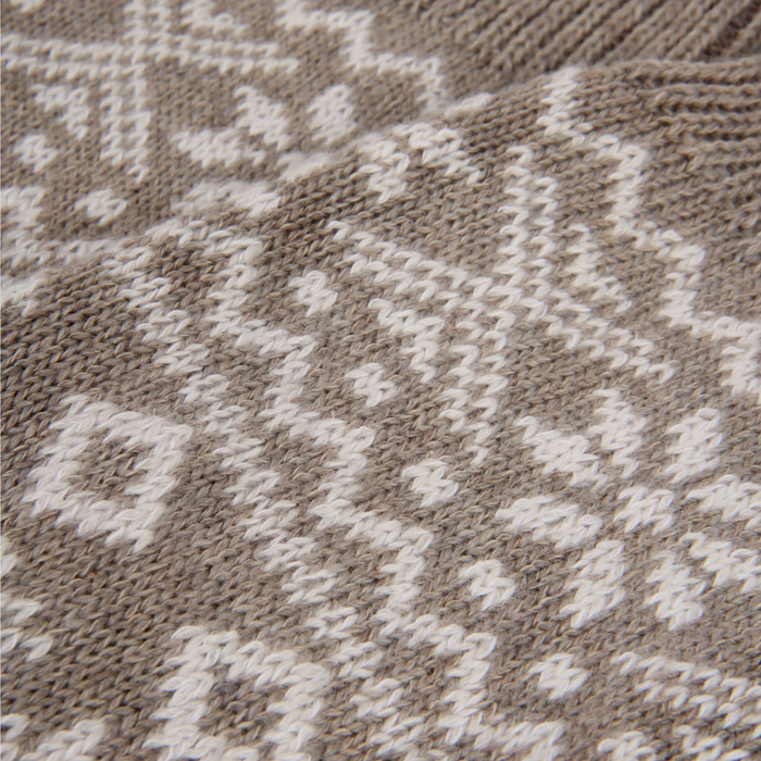 Women's Cashmere & Cotton Fair Isle Socks