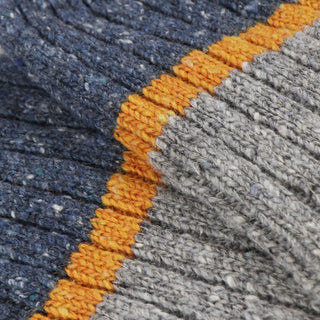 Women's Colour Block Donegal Wool Socks
