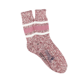 Women's Marl Sport Striped Pure Cotton Socks