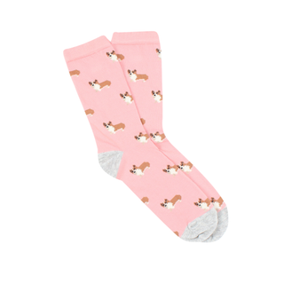 Women's Corgi Dog Cotton Socks