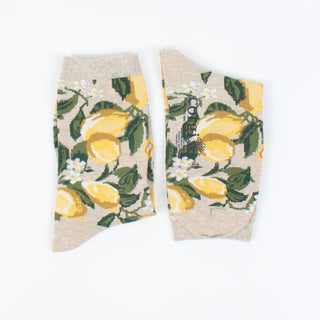 Women's Lemon Tree Cotton Socks
