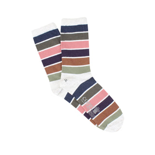 Women's Pantone Stripe Cotton Socks
