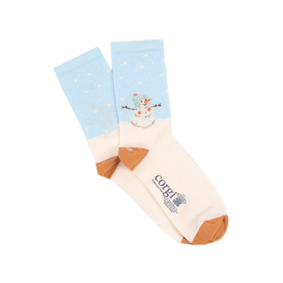 Women's Snowman Cotton Socks