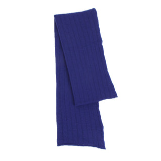 Mock Rib Knit Cashmere Scarf