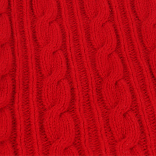 Women's Cable Cashmere & Wool Poncho