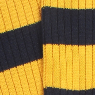 Men's Pure Cashmere Stripe Socks