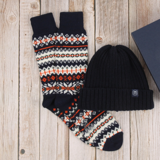 Men's Fair Isle Wool Gift Set