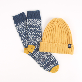 Men's Fair Isle Wool Gift Set