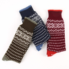 Men's Fair Isle Pure Cashmere Socks.