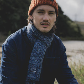 Rib Cashmere Scarf