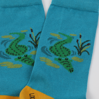 Kids Swimming Croc Cotton Socks