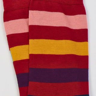 Men's Multi Stripe Cotton Socks