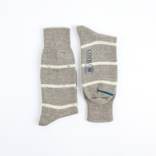 Men's Striped British Wool Socks