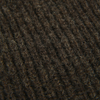 Close-up of brown textured knitted fabric