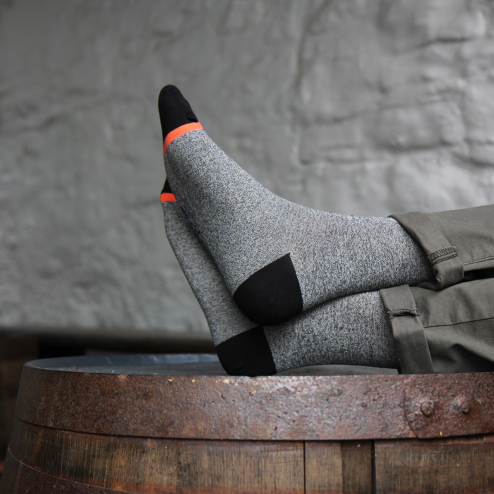 Men's Marl Flash Cotton Socks