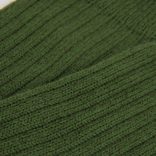 Close-up of green fabric texture
