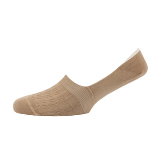 Cable Mercerised Cotton Invisible Socks - Corgi Socks