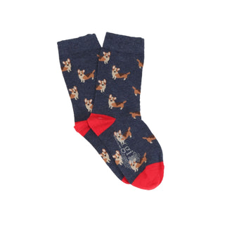 Children's Corgi Dog Cotton Socks - Corgi Socks