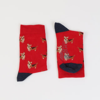 Children's Corgi Dog Cotton Socks - Corgi Socks