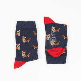 Children's Corgi Dog Cotton Socks - Corgi Socks