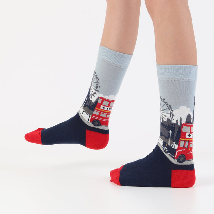 Children's London City Cotton Socks - Corgi Socks